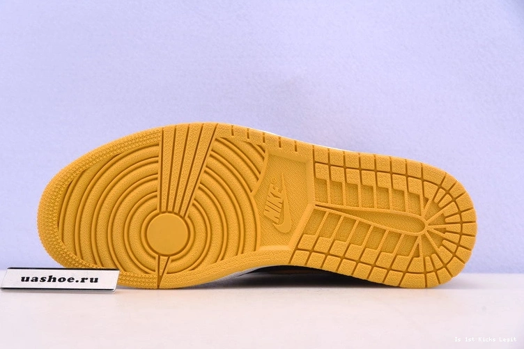 Jordan 1 High 555088-701 Pollen Black Air OG Retro 1117